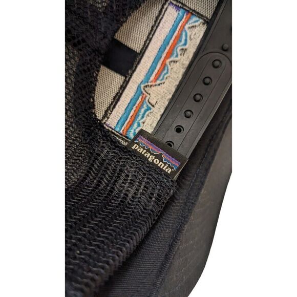 Patagonia Trucker Hat Cap Navy Mesh Back SnapBack One Size - Picture 4 of 6